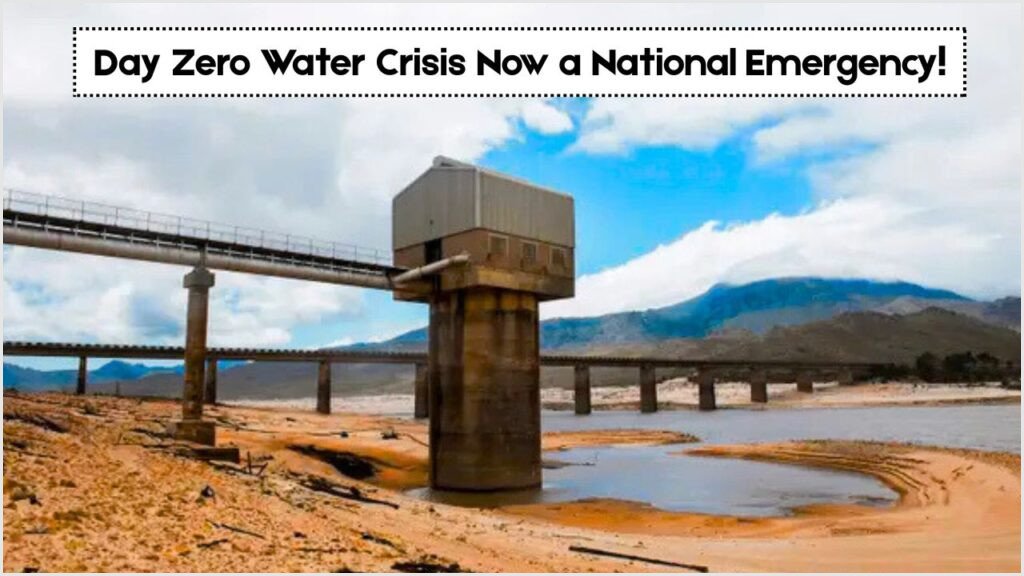 Cape Town Dam Drops