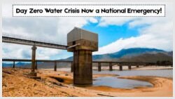 Cape Town’s Dam Drops to 34.8% in August – Day Zero Alert Issued as Water Crisis Hits National Emergency Level!