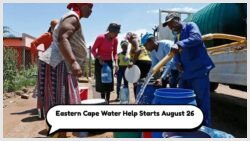 Is Your Area Covered? Water Tanker Deployment Begins August 26 in Eastern Cape