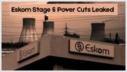 Eskom’s Stage 6 Power Cut Roster Leaked for August 2025 – Full 10-Hour Daily Schedule & Affected Areas Revealed!