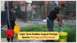 Cape Town Water Shutdown in August: Discover the Most Affected Areas