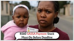 Urgent: SASSA R560 Child Grant Holders Must Act Before August 10 Deadline