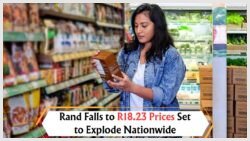 South Africa’s Inflation Soars: Rand Plummets to R18.23 per Dollar in August 2025, Sparking Fears of Rising Petrol, Food, and Electricity Costs